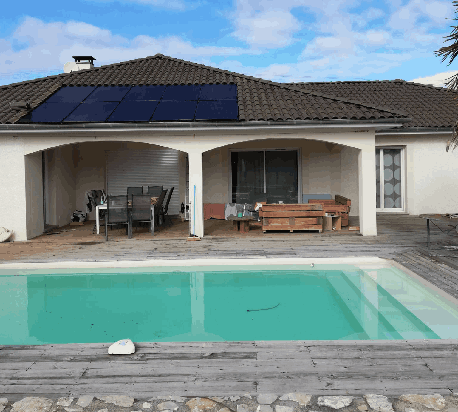 installation photovoltaïque st Médard en jalles